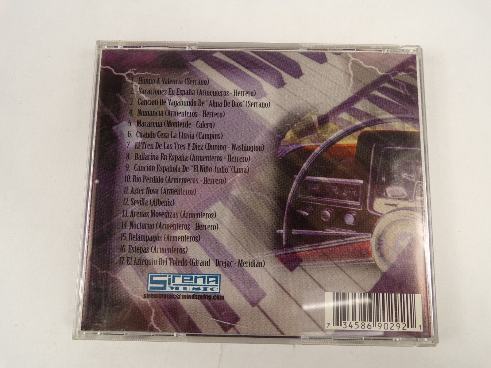New World Relampagos Sevilla Estepas Nocturno Aster Nova Rio Perdido CD#46