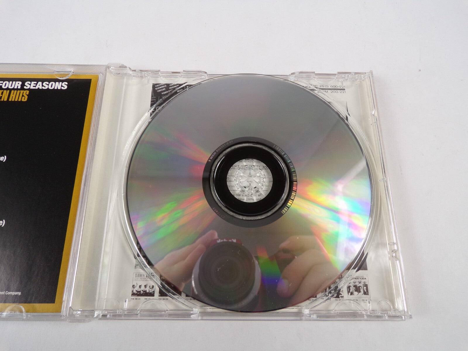Frankie Valli & The Four Seasons 2nd Vault Of Golden Hits SherryCandy Girl CD#58