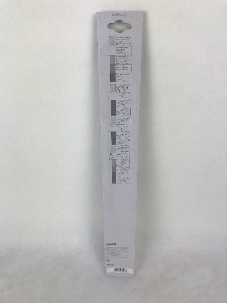 Bosch DirectConnect 40518 18 inch rear wiper blade OEM quality windshield replacement with steel frame and graphite rubber strip.