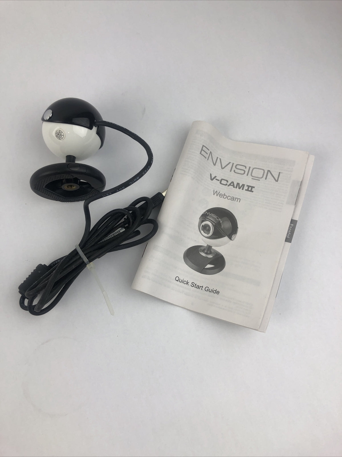 NOS ENVISION V-CAM II 1.3 M Effective Pixels USB 2.0 WebCam Web Cam - NEW