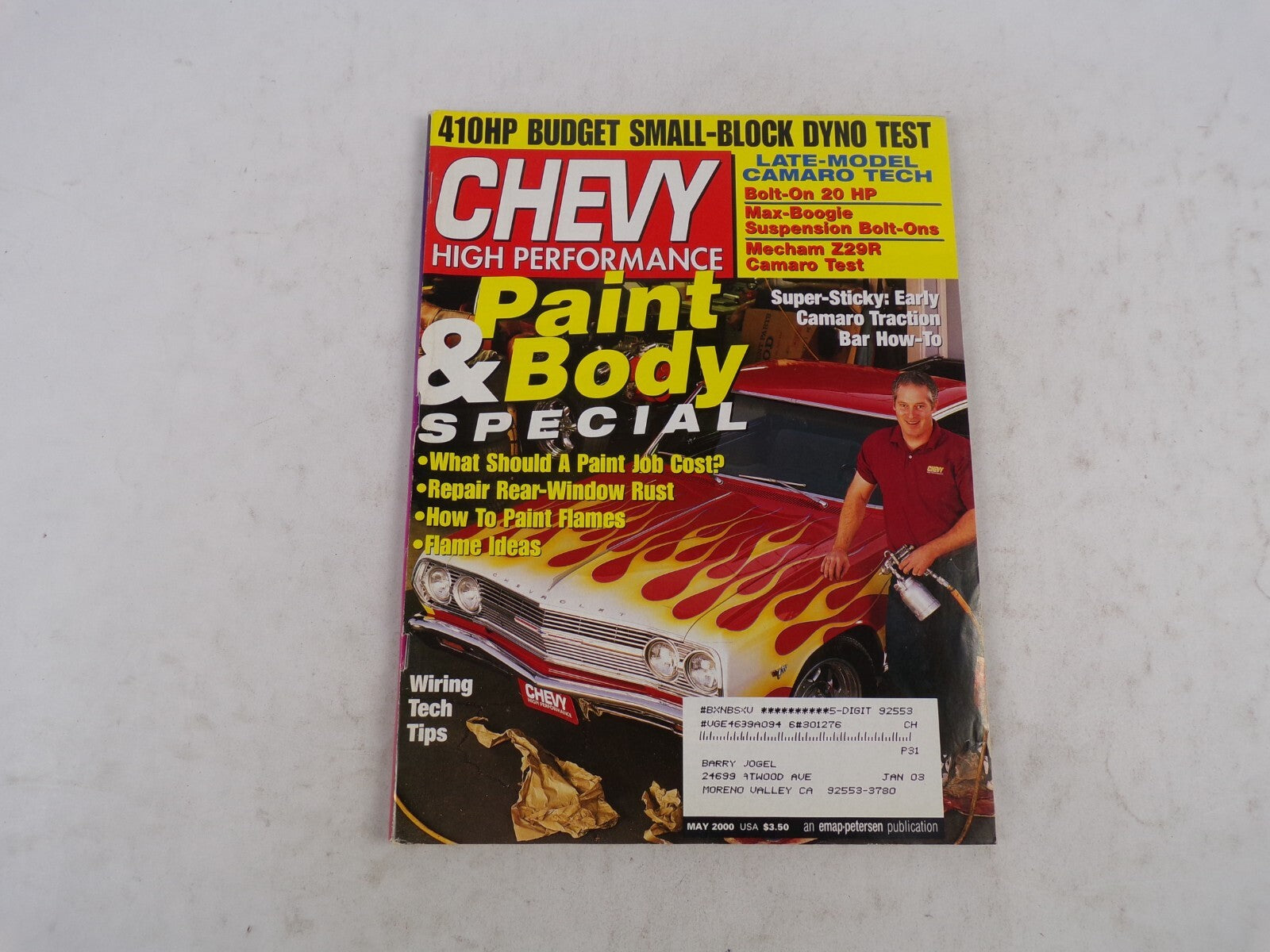 May 2000 Chevy High Performance Paint & Body Special 410HP Budget Small-Block