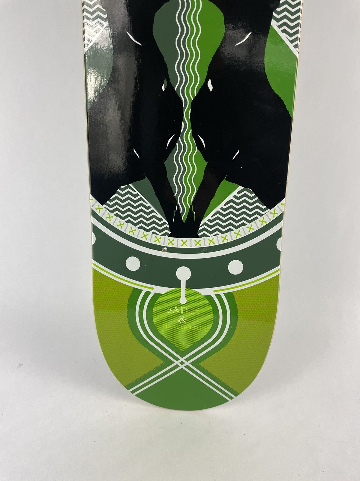 Blueprint Skateboards Danny Brady Sadie & Heathcliff Dogs 7.875-inch skateboard deck.