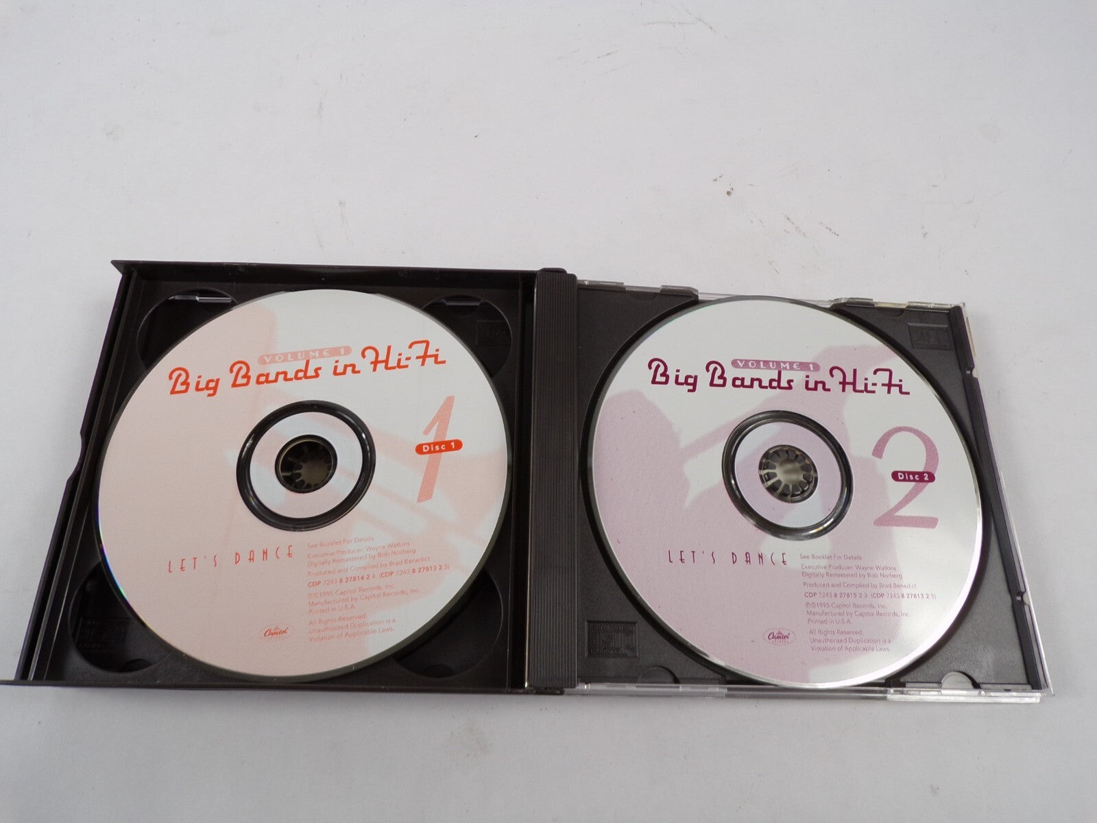 Volume Big Bands In Hi F1 Let's Dance Capitol Compact Disc CD#51