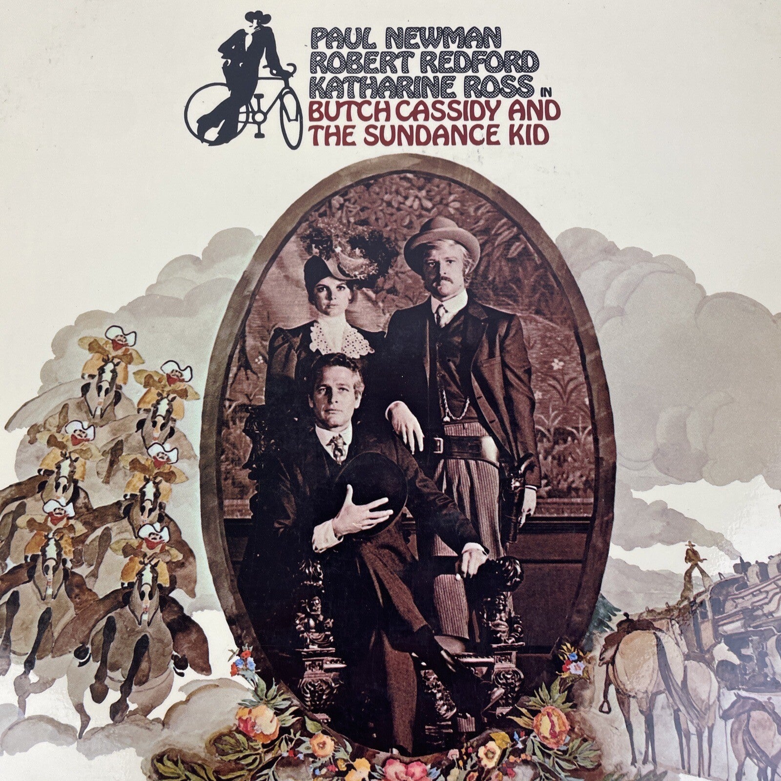 Burt Bacharach Butch Cassidy & The Sundance Kid Soundtrack LP Vinyl SP4227 VG+