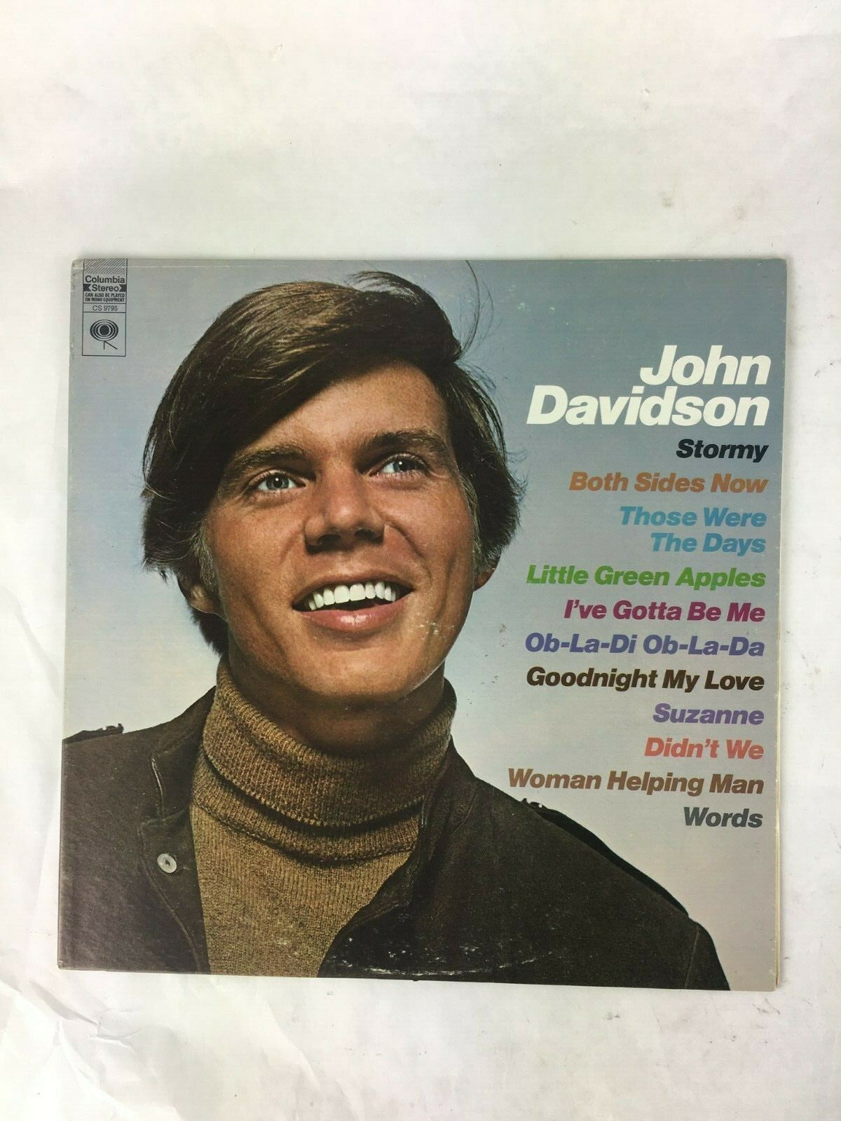 John Davidson: Stormy Both Sides Now Those Were The Days Little Green Apple....