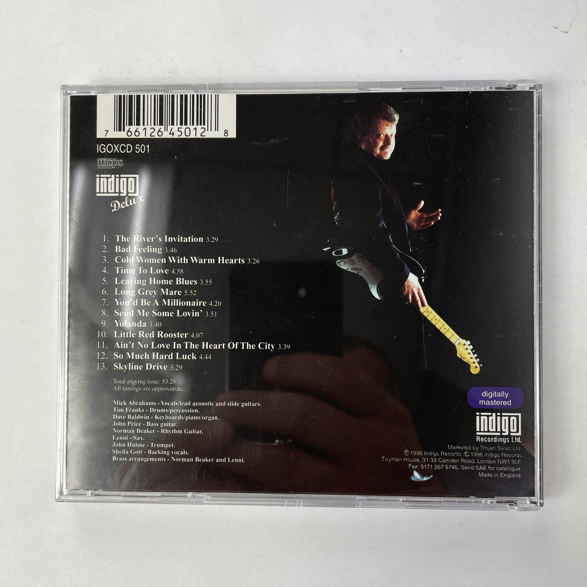 Mick Abrahams - Mick's Back CD (2008) #20