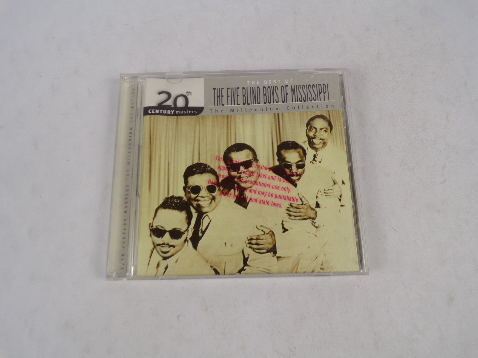The Best Of The Five Blind Boys Of Mississippi The Millennium Collection CD#19