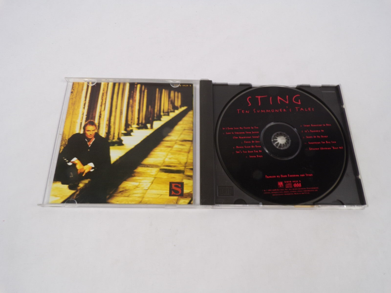 Sting Ten Summoners Tales Love Is Stronger Than Justice She's Too Good CD#63