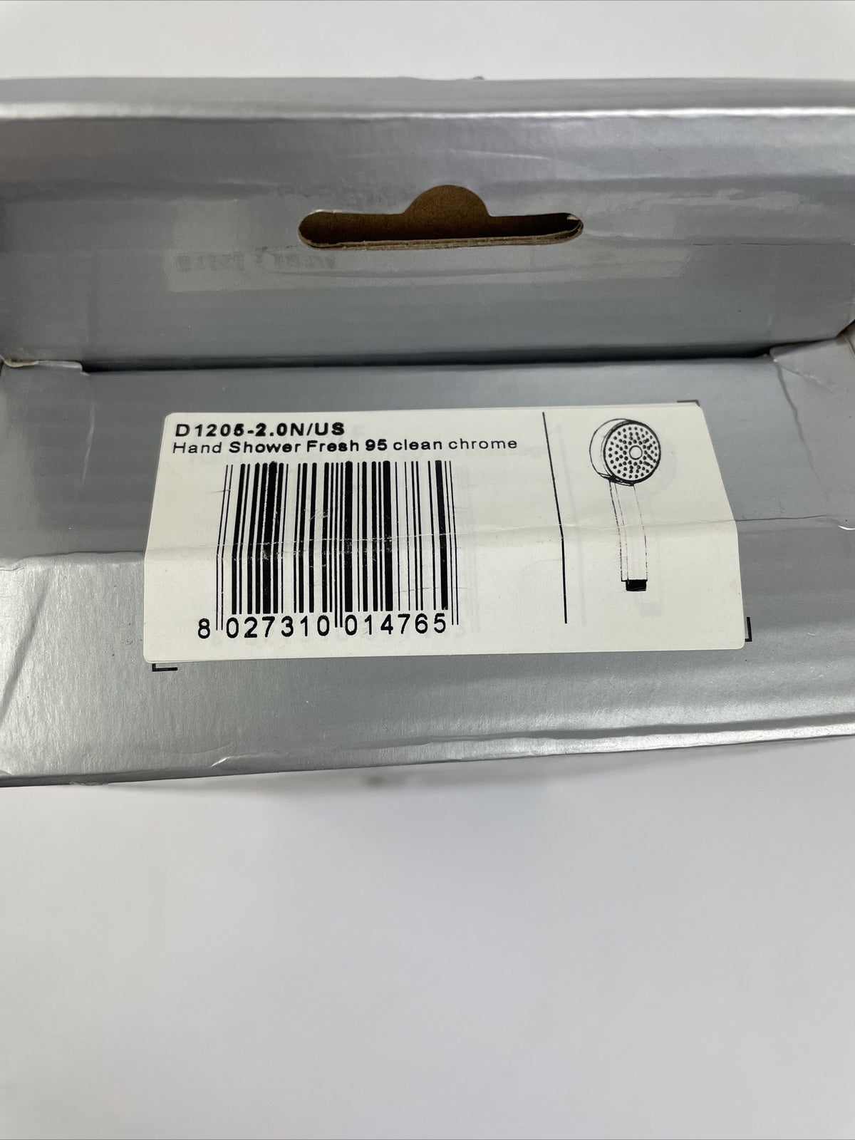 Nikles Fresh 95 Rain D1205-2 chrome handheld shower head