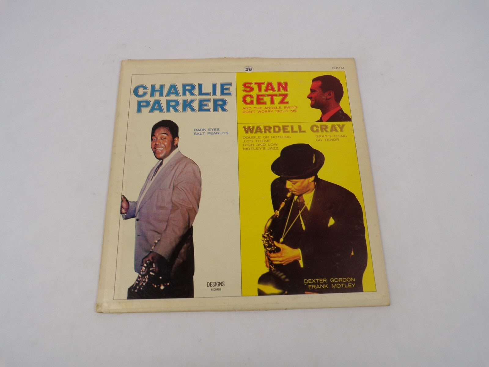 Charlie Parker Stan Getz Wardell Gray And The Angels Swing Vinyl Record