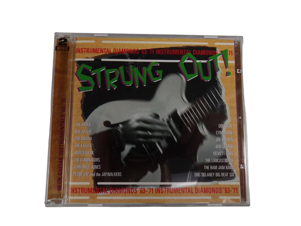 Strung Out Uk Guitar Instrumentals 63-71 Fireball Revenge Caroline CD#40