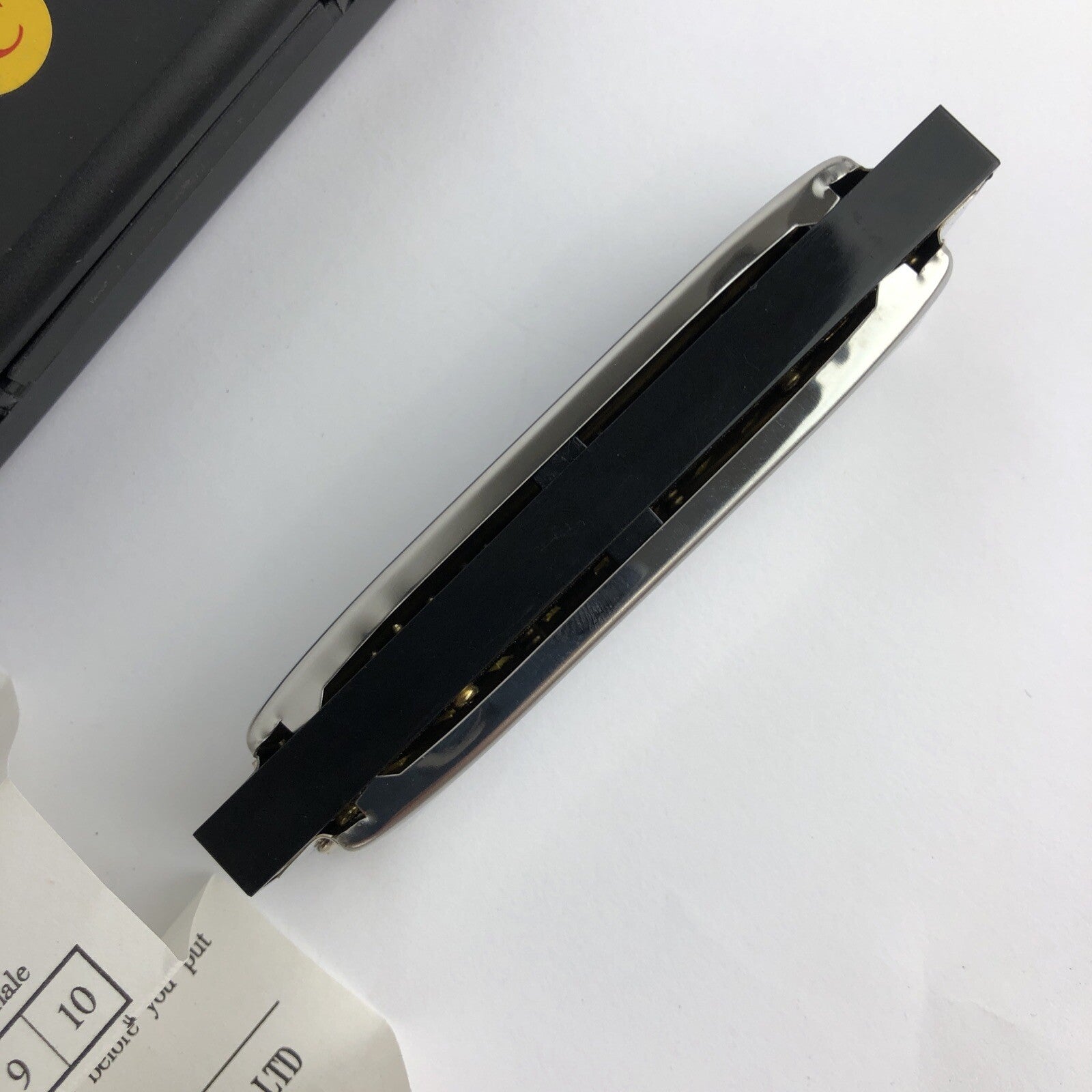 Swan Blues Power 10 Hole C Key Harmonica With Case + Instructions VGC Condition