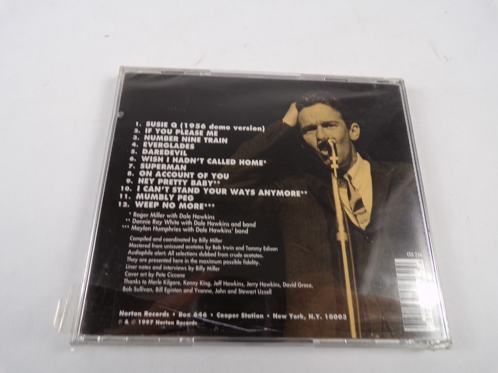 Dale Hawkins Daredevil Susie If You Please Me Weep No More Mumbly Peo CD#62