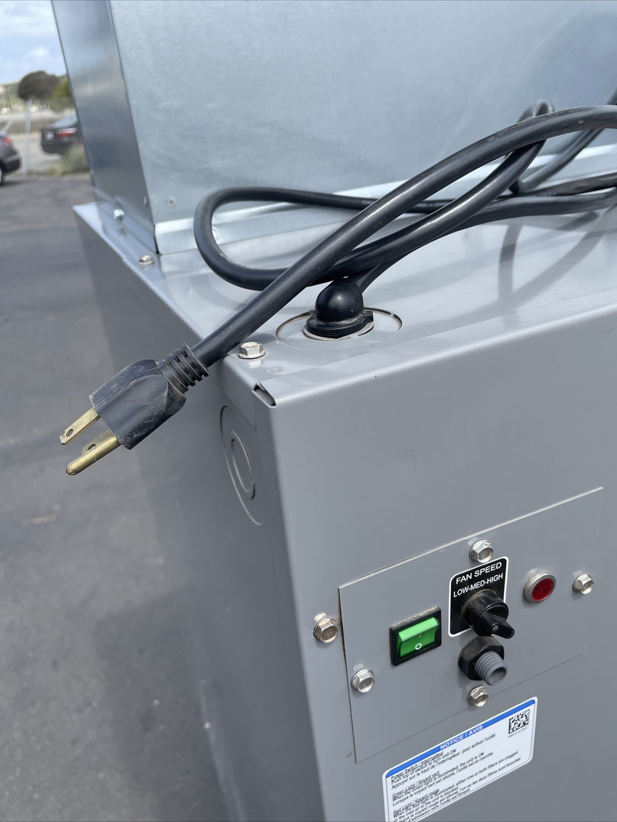 Carrier OptiClean™ Dual-Mode Air Scrubber & Negative Air Machine FN1AAF