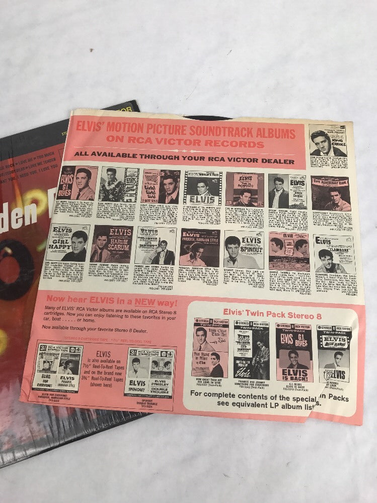 ELVIS PRESLEY - Elvis' Golden Records - 1958 - RCA Victor Label - Mono