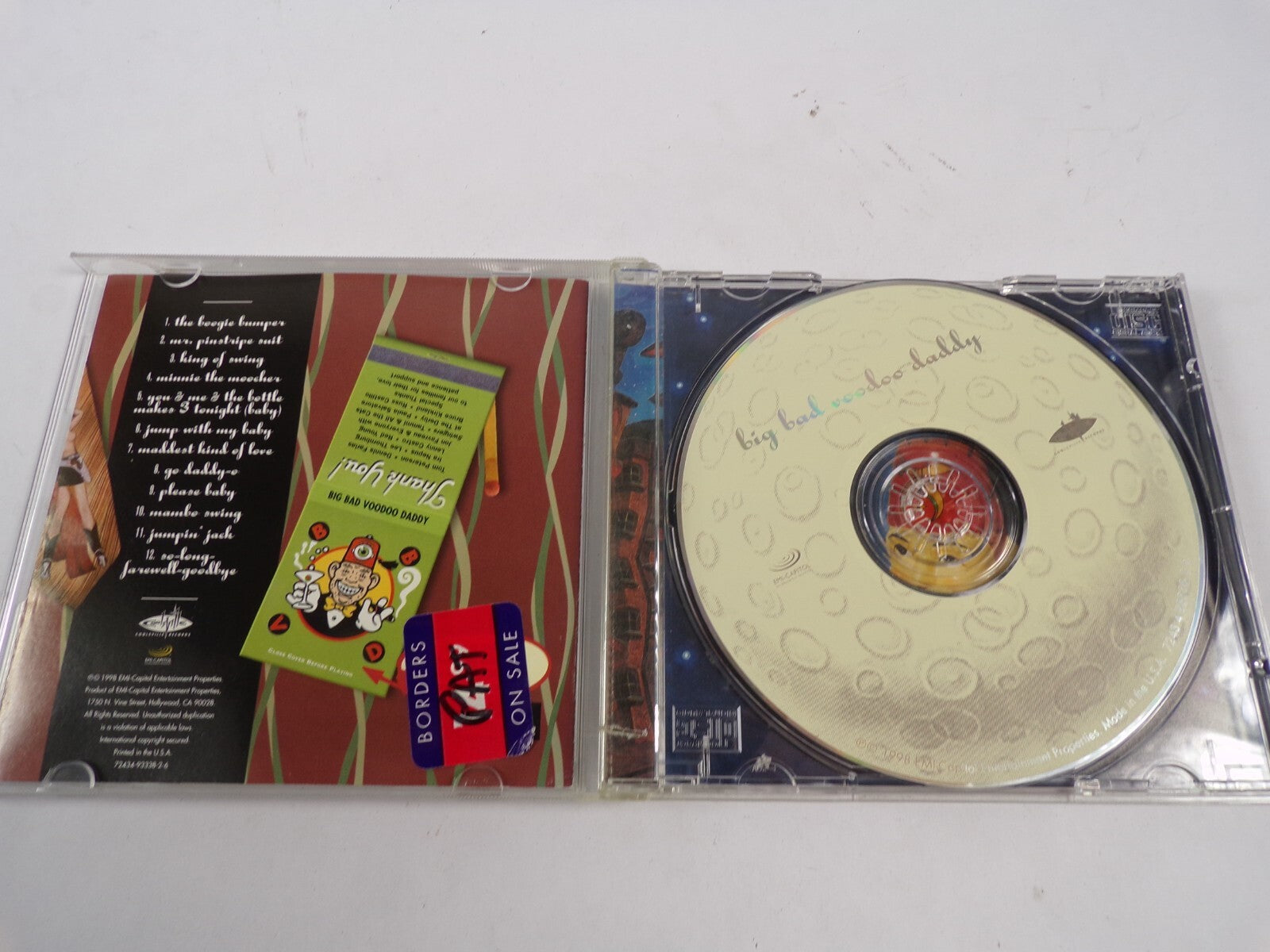 Big Bad Voodoo Daddy Please Baby Go Daddy Jumpin Jack Kind Of Love CD#48