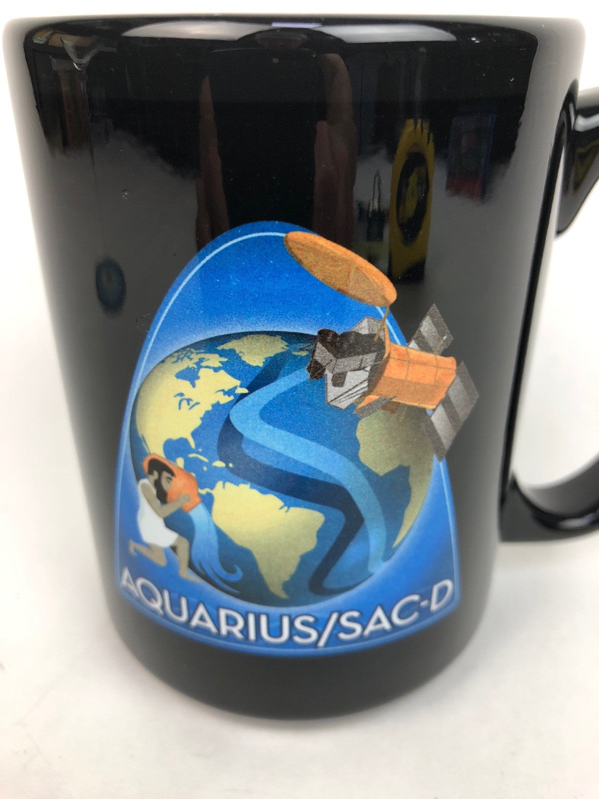 SAC-D COFFEE TEA MUG / RARE NASA CONAE AQUARIUS - FSTSHP