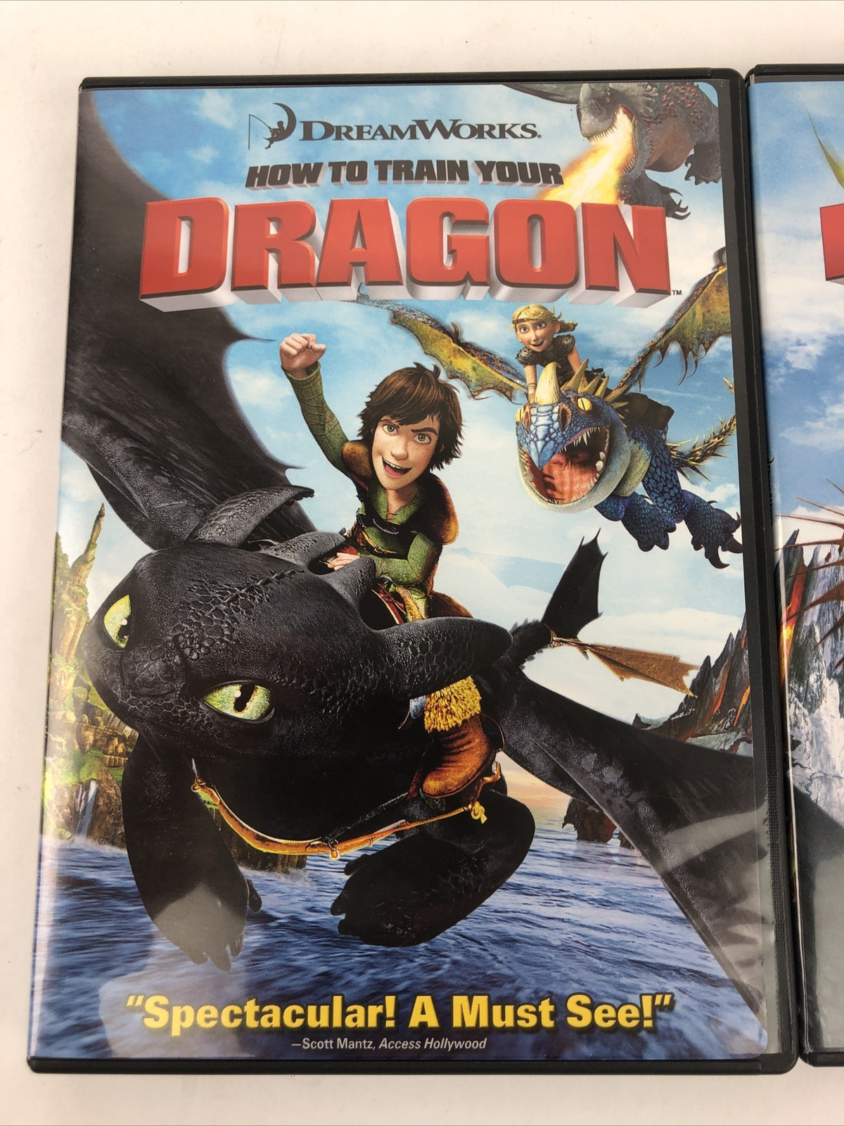 How to Train Your Dragon, Legend of the Boneknapper Dragon DVD, 2010 Mint Discs