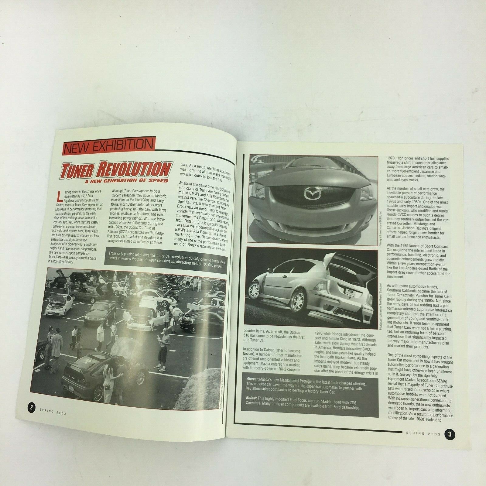 Spring 2003 Vol 7 Petersen Quarterly Tuner Revolution A New Generation of Speed