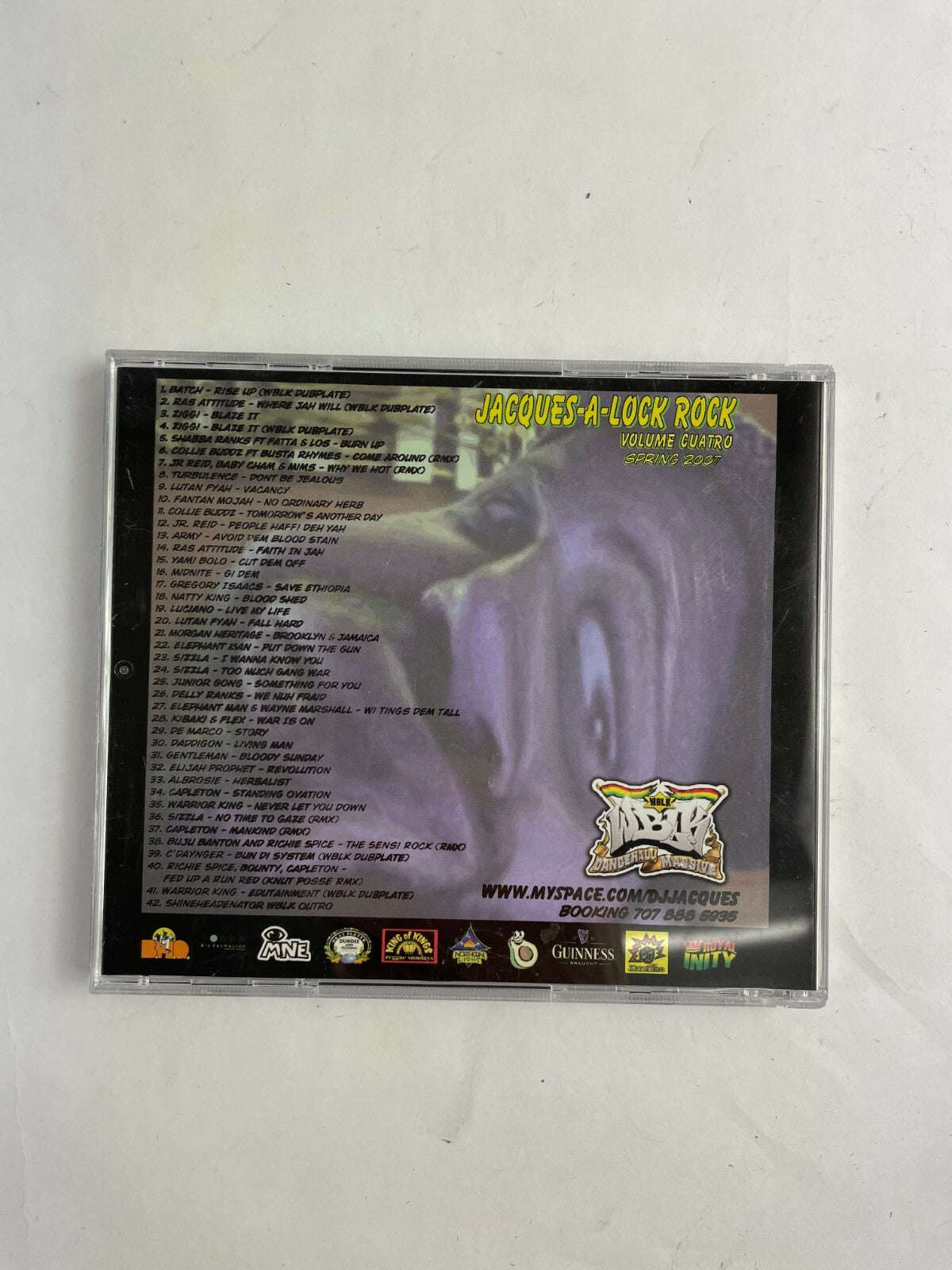 Jacques A Lock Rock Volume Cuatro DJ Jacques The Wblk Dancehall Massive Disc Q11
