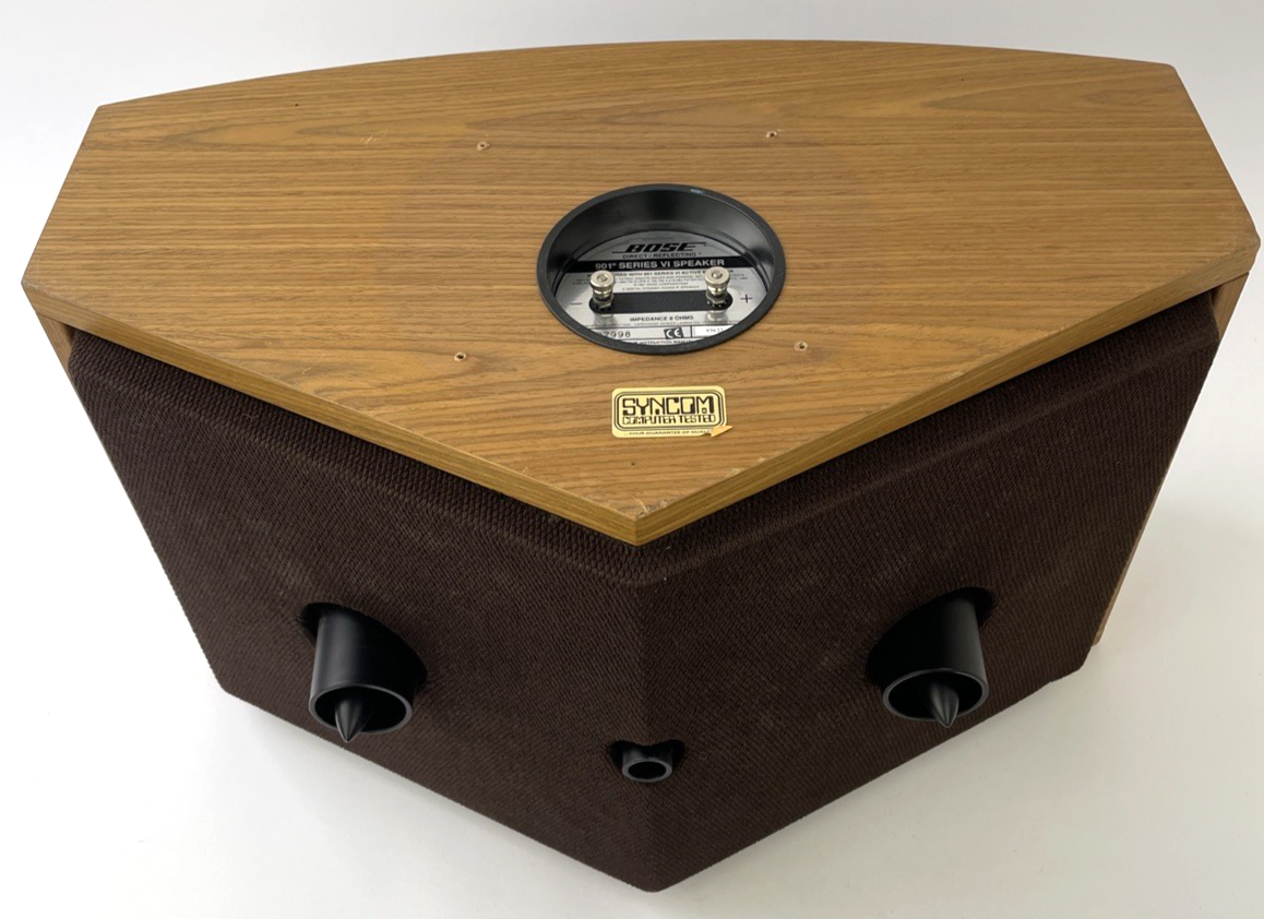 BOSE 901 Series VI Direct Reflecting Speakers Pair Wood Grain Finish VGC Tested