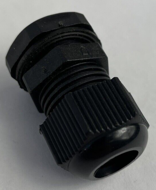 90 Pcs PG11 Black Nylon Waterproof Cable Gland 5-10mm Dia. w Lock-Nut & Gasket