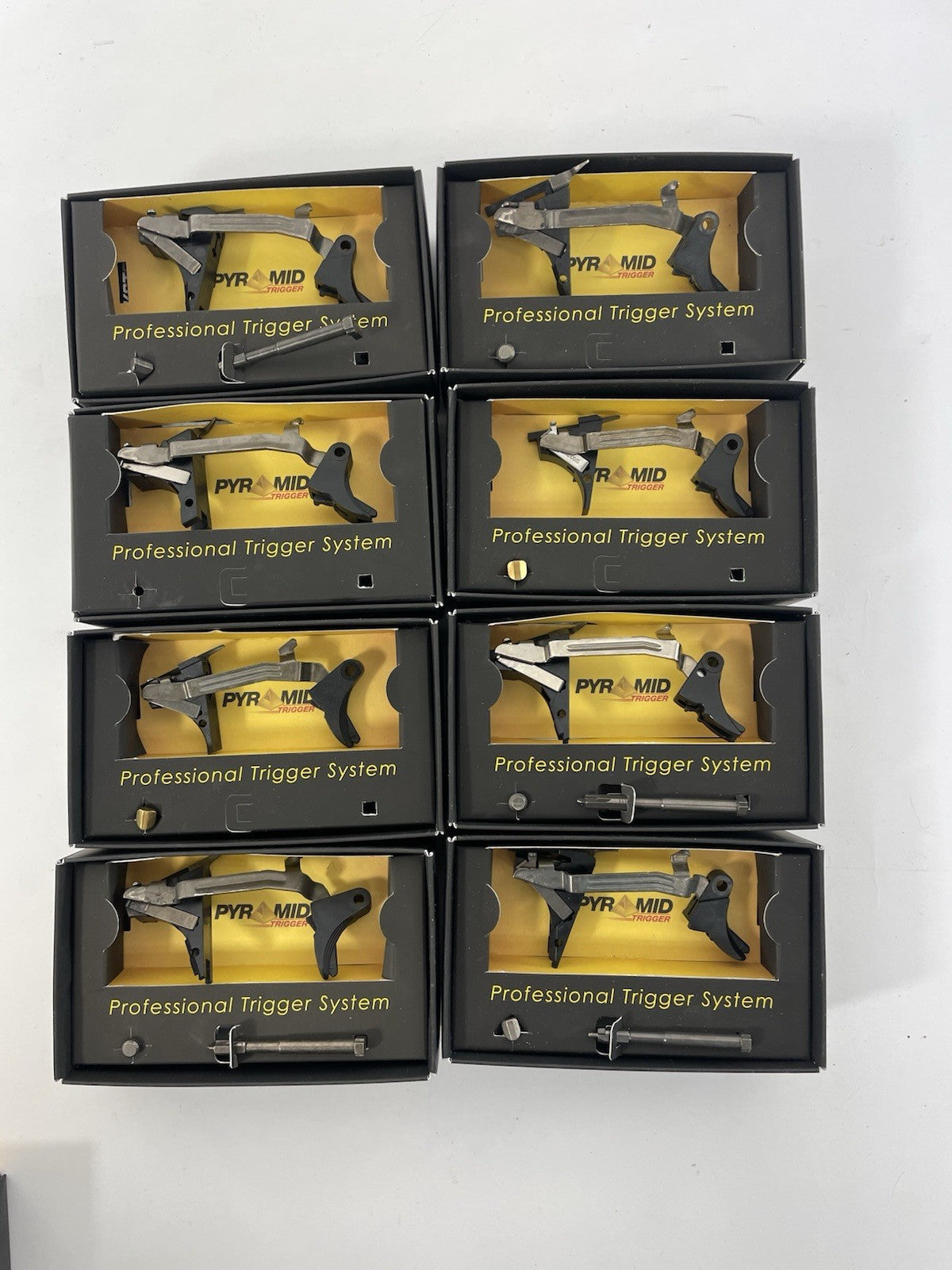 Lot of 8 : assorted PYRAMID Professional Trigger System