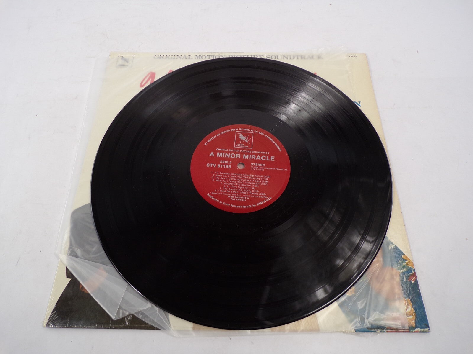 A Minor Miracle Composed and Conducted by Rick Patterson Vinyl Records