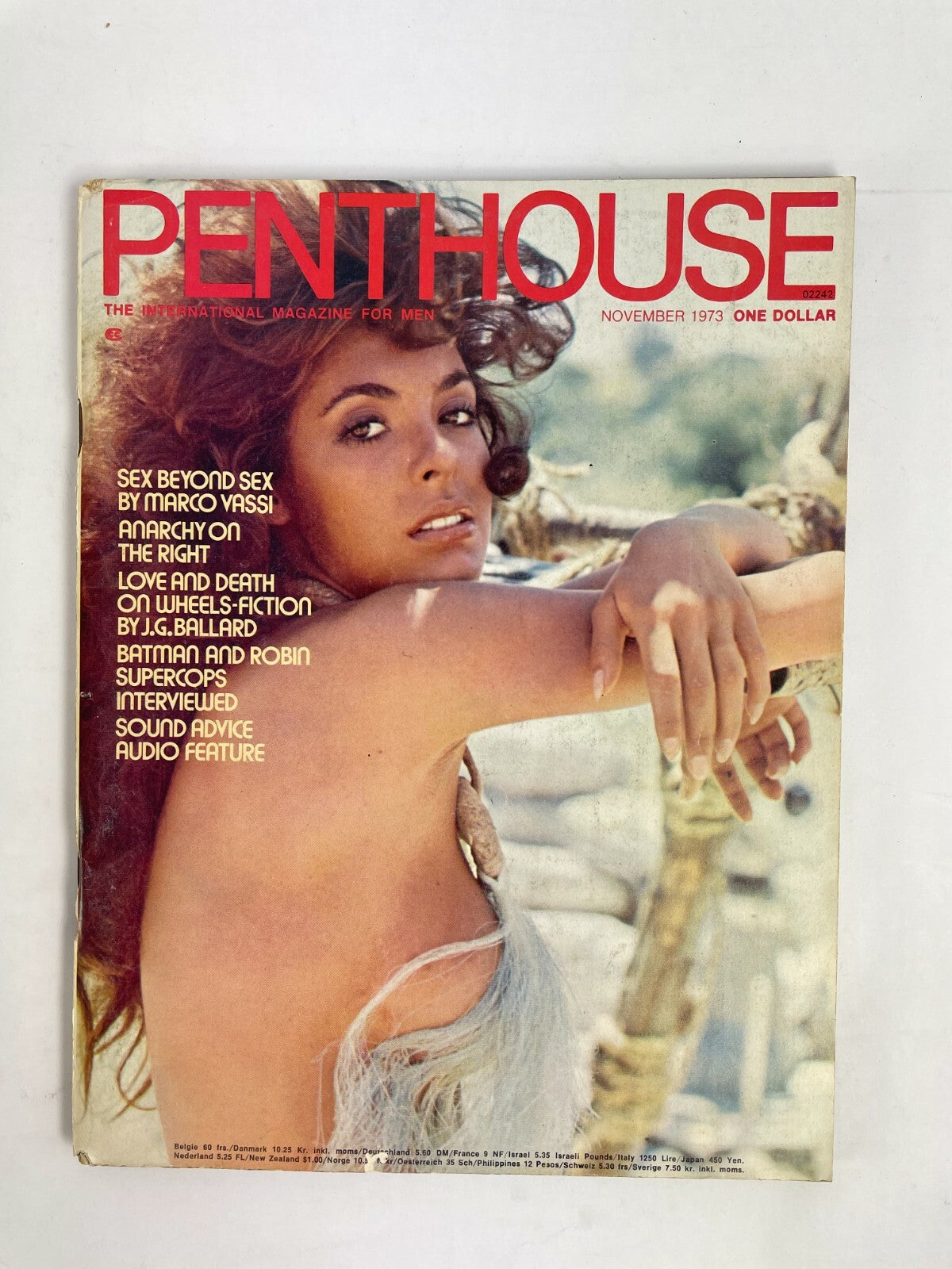 November 1973 Penthouse Magazine Love And Death J.G.Ballard Batman And Robin