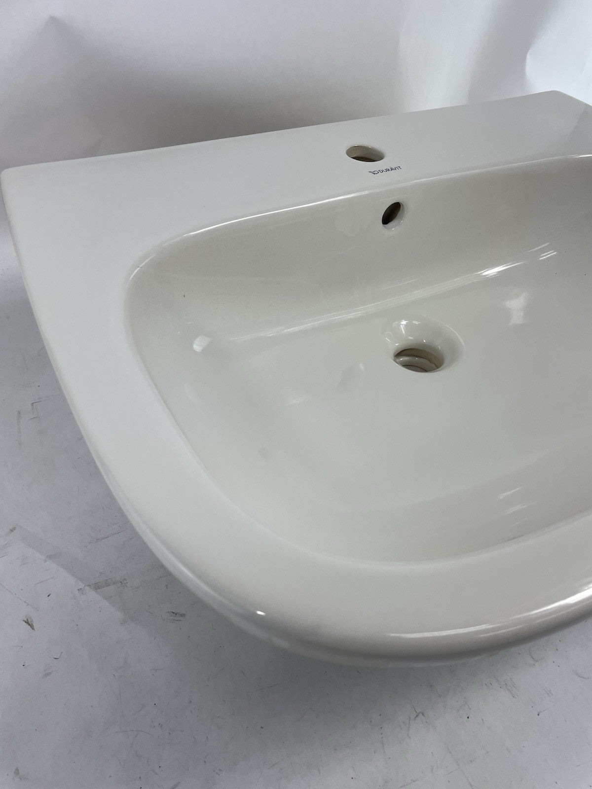 Duravit 23106500002 D-code 25-5/8 x 19-5/8" Wall Mounted Bathroom Sink White
