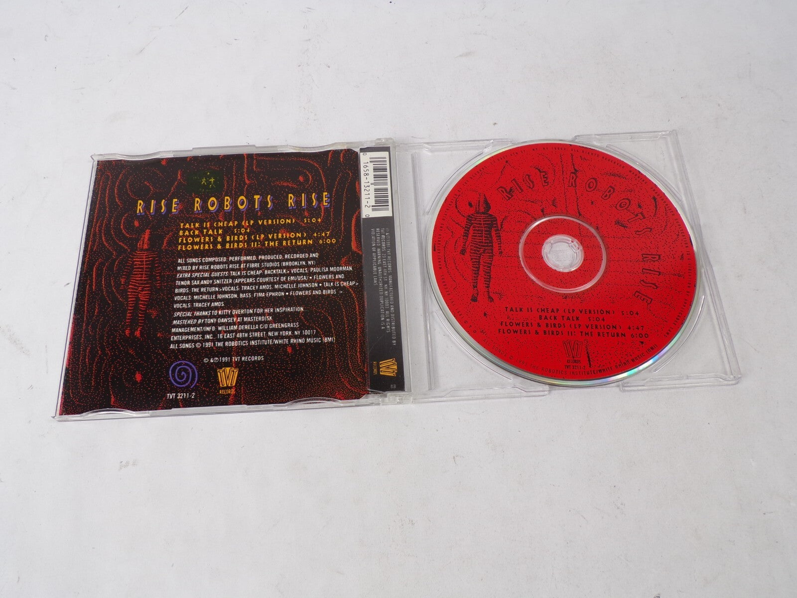 Rise Robots Rise Talk Is Flowers & Birds Talk Is Cheap Back Talk Flowers CD#41