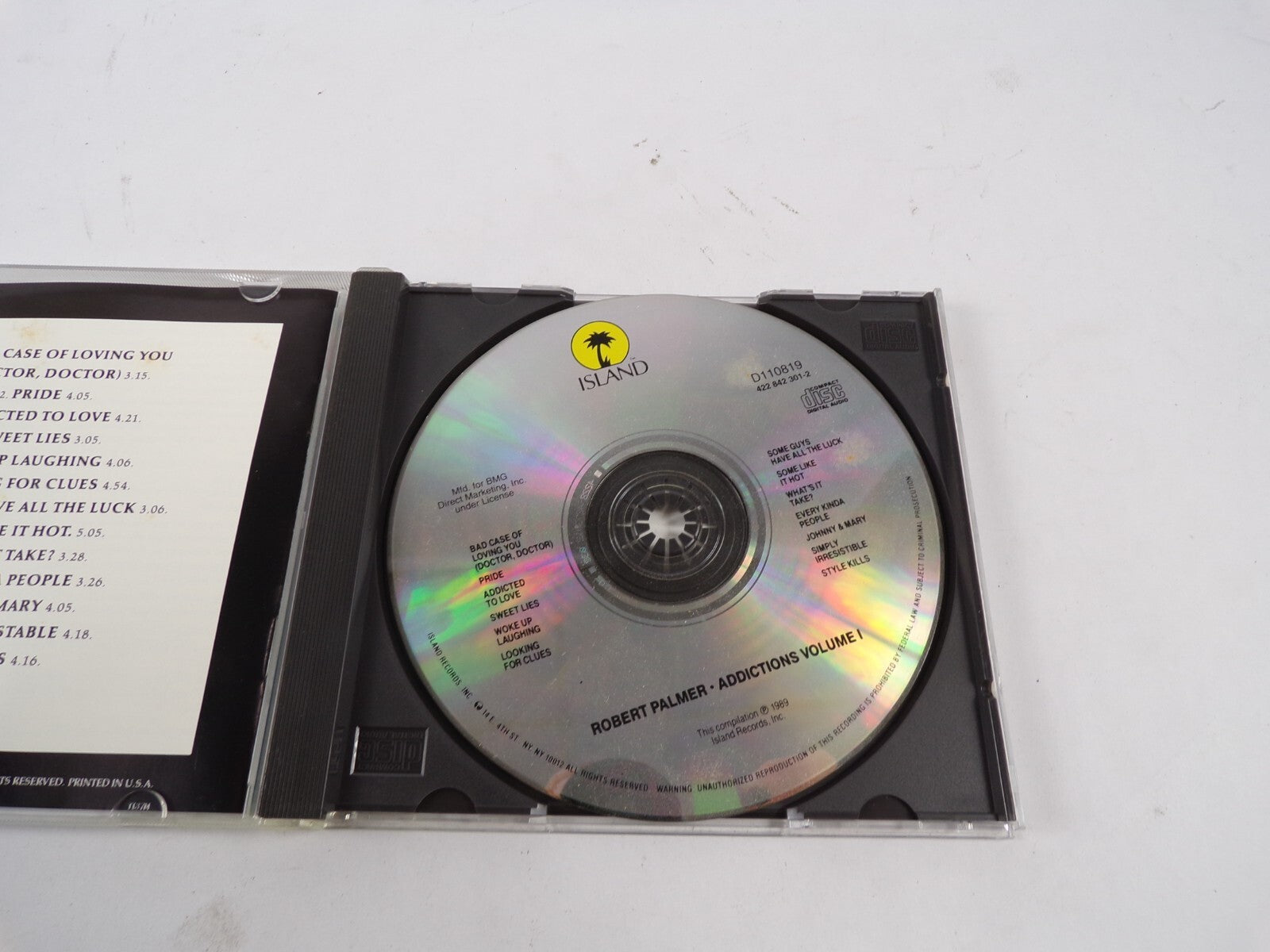 Robert Palmer Addicitions Volume 1 Some Like It Hot Some Like It Hot CD#48