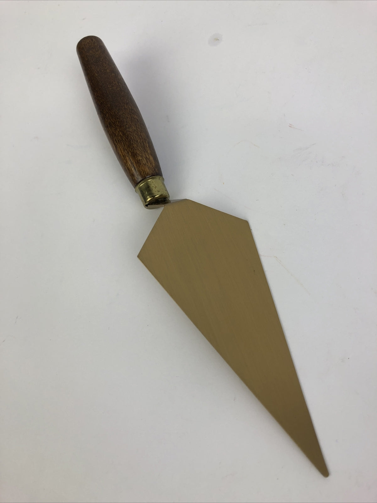 Masonic Trowel With Freemason Symbols 7 1/2" Wood Handle Riverside Lodge No. 635
