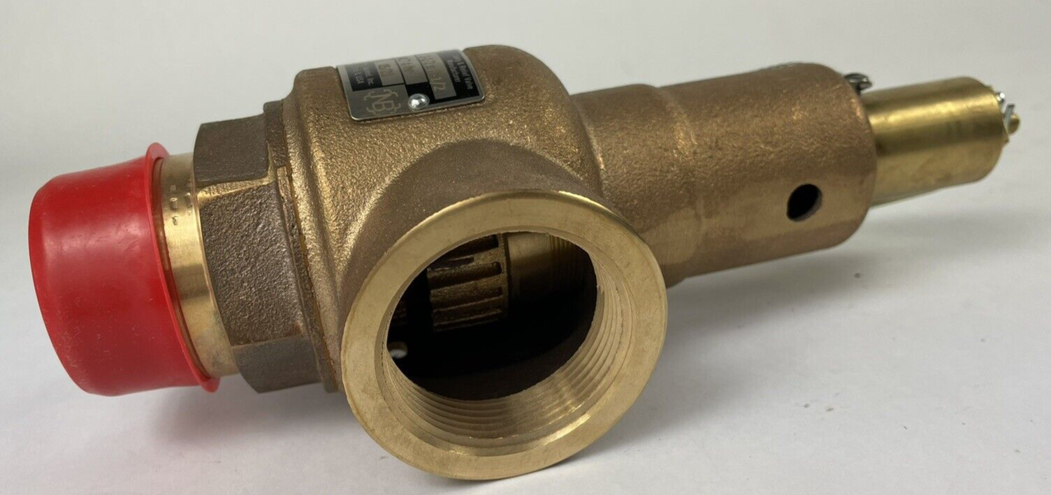 OEM AQUATROL SAFETY VALVE 560GG1M9A1 STEAM SERVICE 1 1/2" X 1 1/2" 40PSI