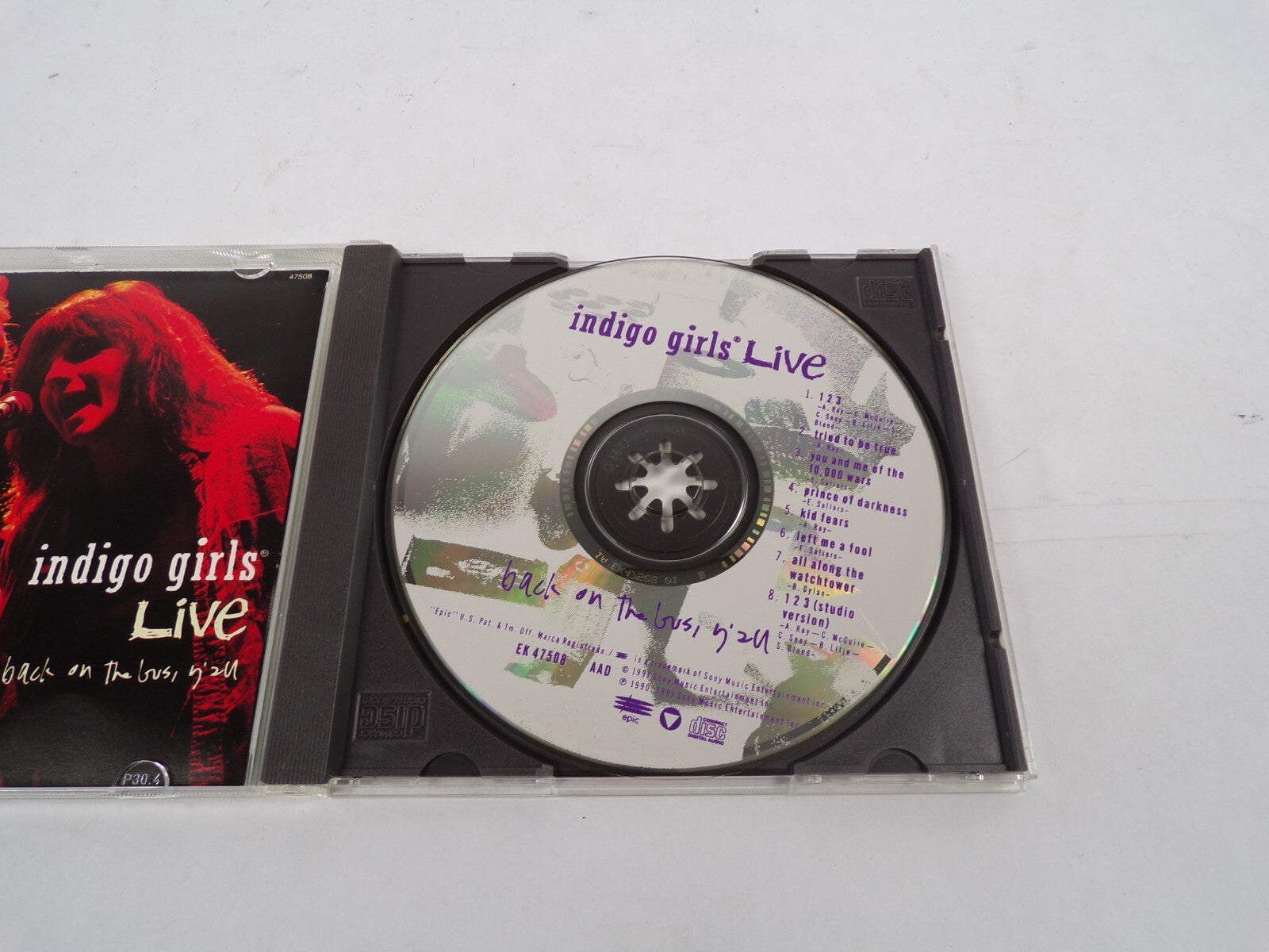 Indigo Girls Live Back On The Bus Y'All Left Me A Fool All Along The Watch CD#26