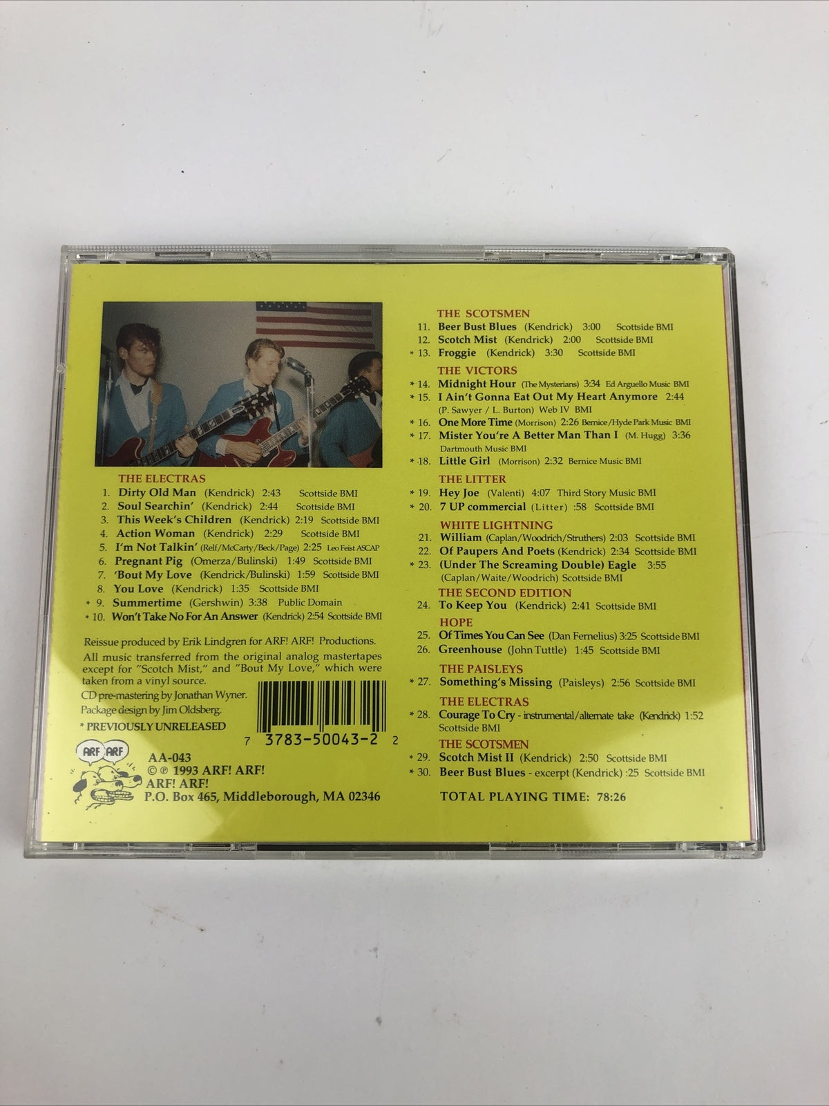 VARIOUS - The Scotty Story Minnesota's Legendary '60s Rock Label! - CD Mint #20