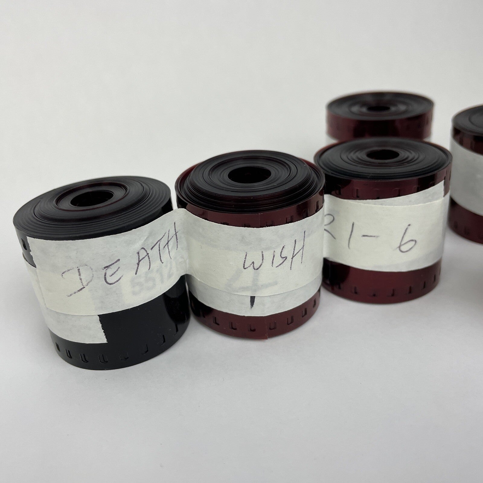 Hollywood Studios Transparency Film 35mm Color Test Rolls " Death Wish " 2017
