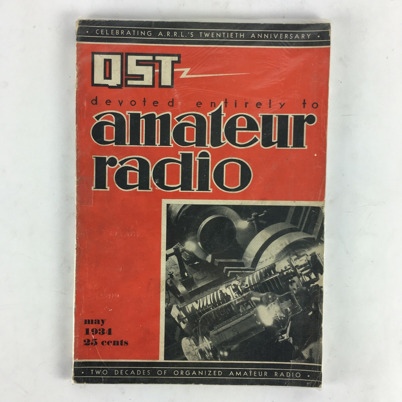 May 1934 QST devoted entirely to Amateur Radio Magazine Two Decades AmateurRadio