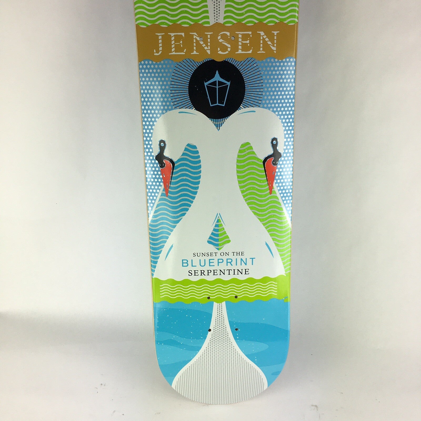 BLUEPRINT skateboards deck 8.25” RARE quality Jensen Sepertine