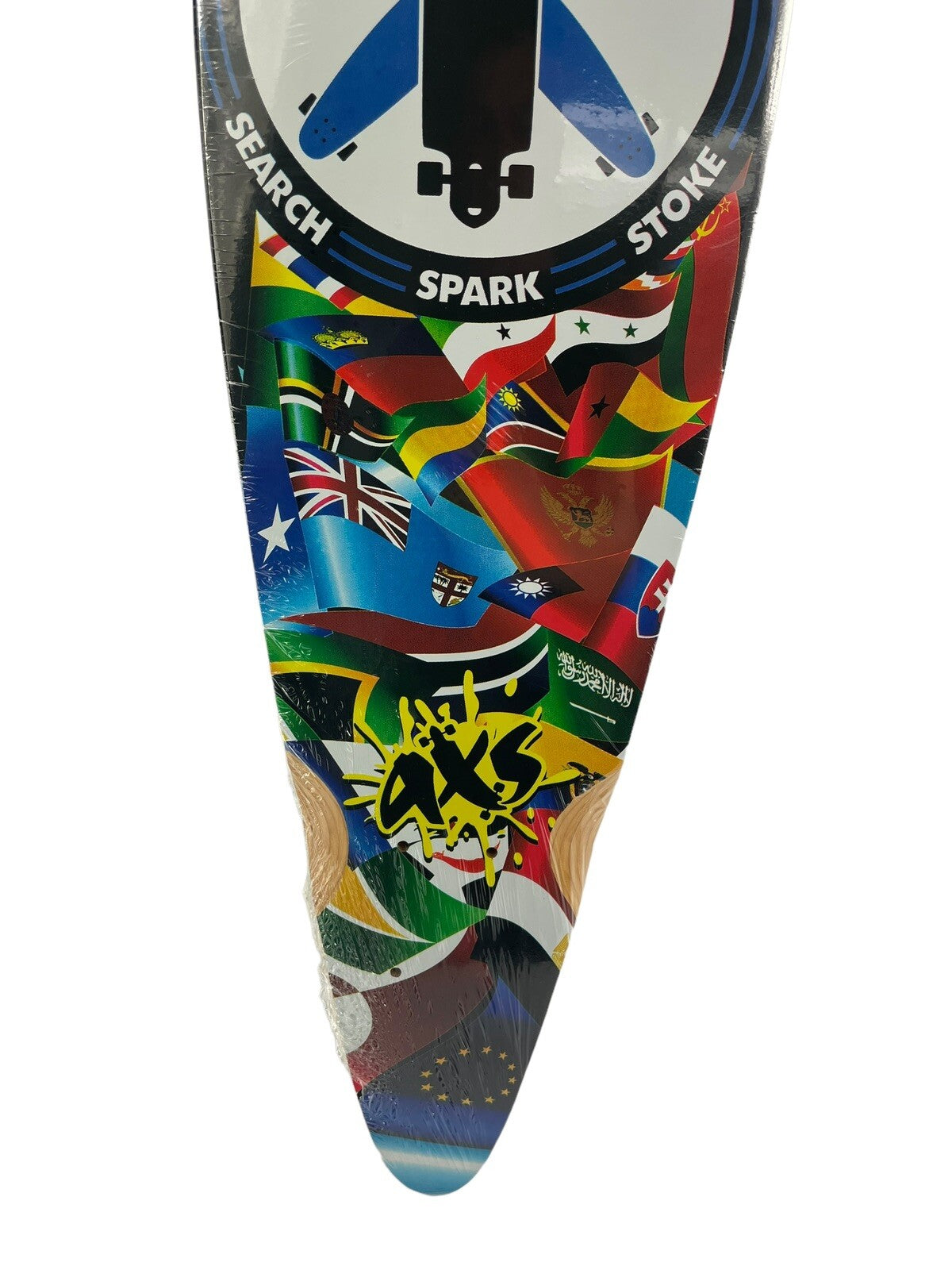 Longboarding for Peace Pintail Longboard 9" x39.128" free ride deck