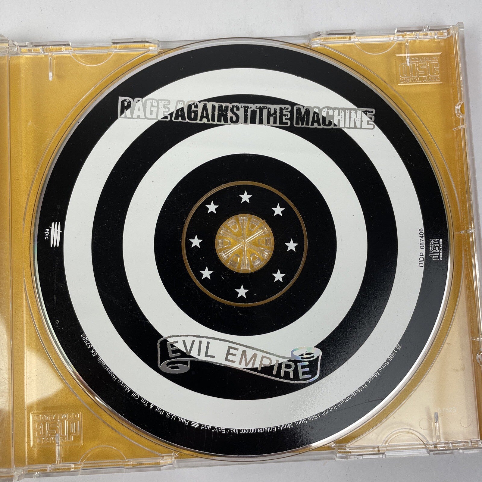 Evil Empire by Rage Against the Machine ( Digital Audio CD, 1996 ) Sony Music #1