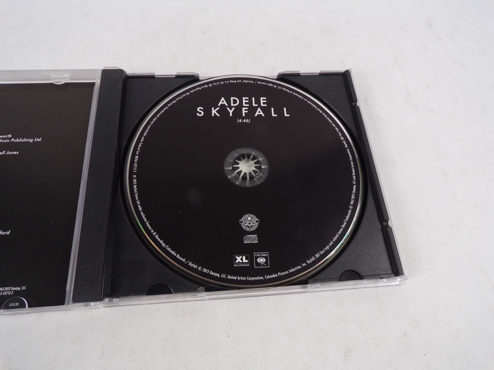 Adeld Skyfall Drums Leo Taylor Tom Herbert Metro Voices Paul Epworth CD#54