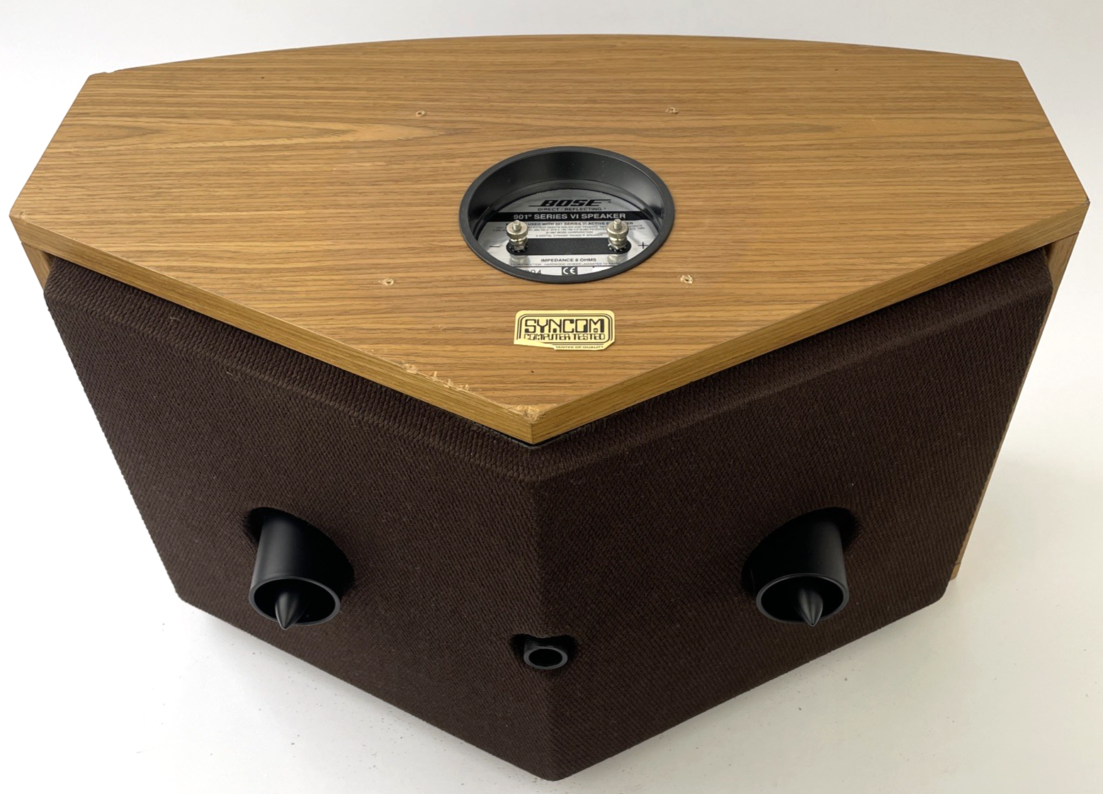 BOSE 901 Series VI Direct Reflecting Speakers Pair Wood Grain Finish VGC Tested