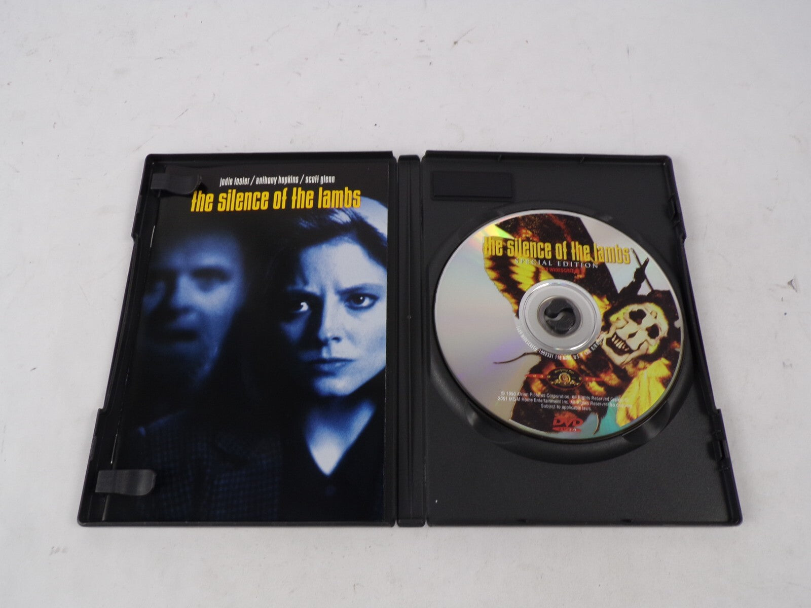 The Silence Of The Lambs Jodie Foster/Anthony Hopkins/Scoff Glenn DVD Movies