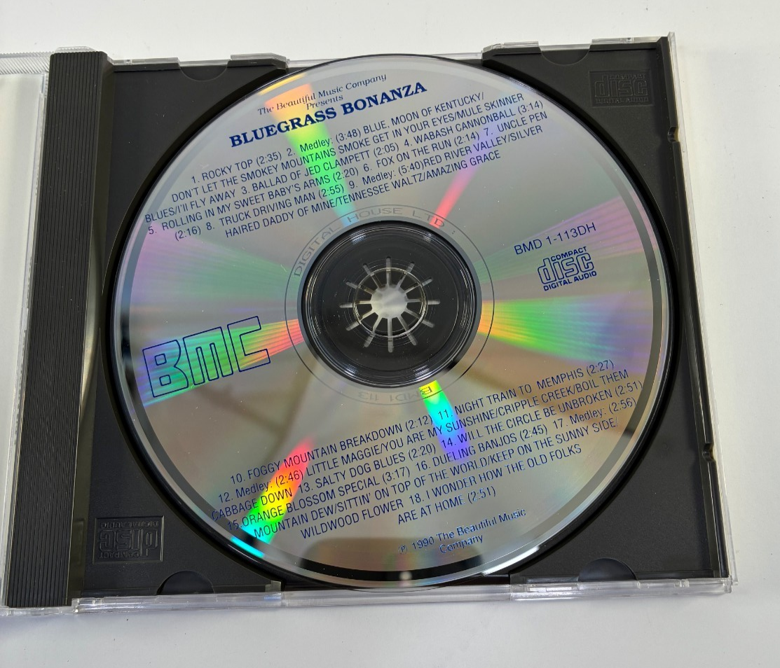 Bluegrass Bonanza Various Artists BMC CD 1990