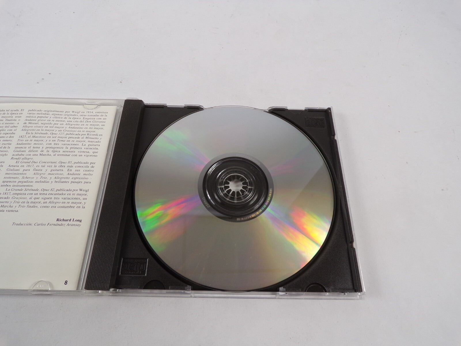 Mauro Giuliani Duets For Flute And Guitar Nobert Kraft CD#43