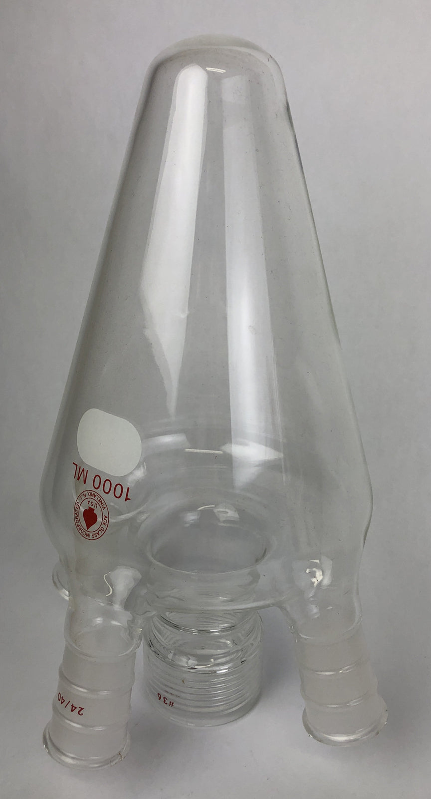 ACE Lab Glass 1000ML REACTION VESSEL #36 24/40 - See Images for Details