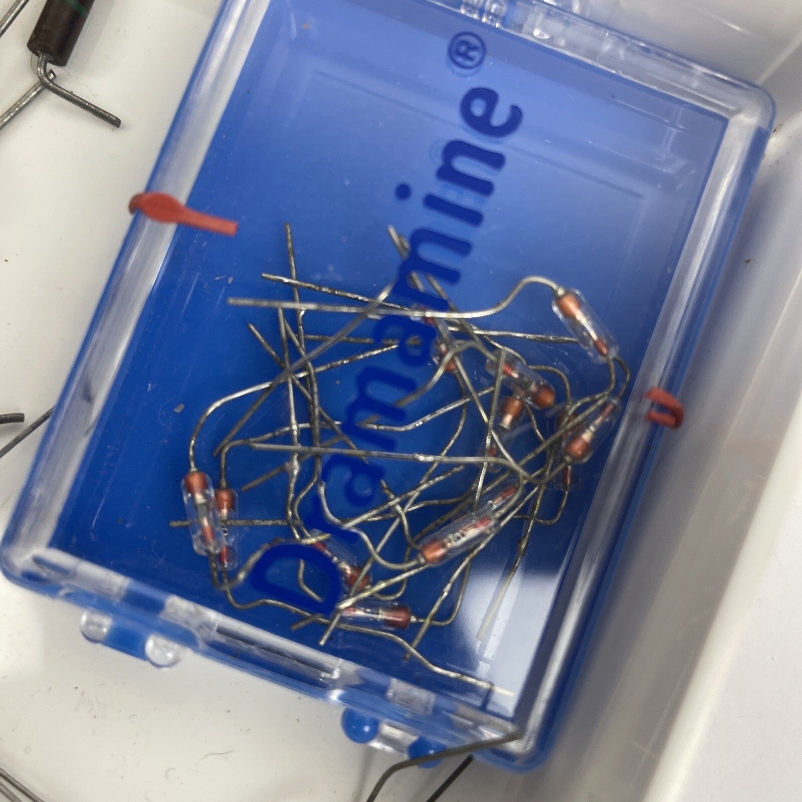 Lot of 2000 + Vintage Resistors Allen-Bradley Carbon Comp, Wirewound, Cement