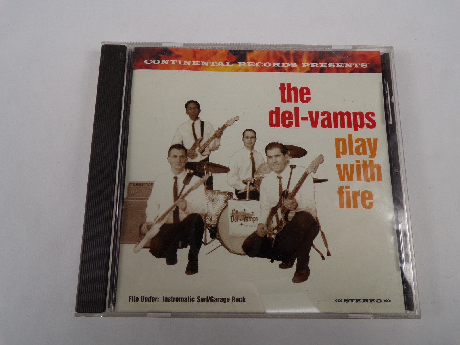 The Del-Vamps Play With Fire Yacky Doo Rik - A - Tik PeG Leg Foot Patter CD#60