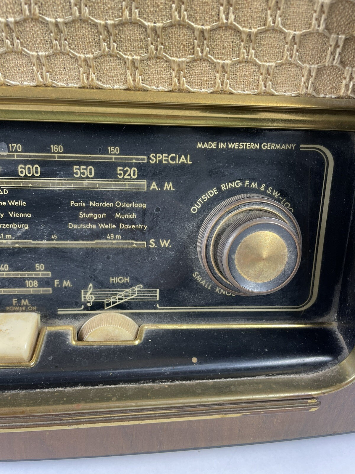 Telefunken Opus 6 HiFi Radio System Licensed by Armstrong Amplifier West Germany